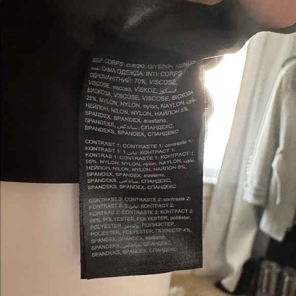 bebe Black Lace-Up Mini Dress - Picture 10 of 10